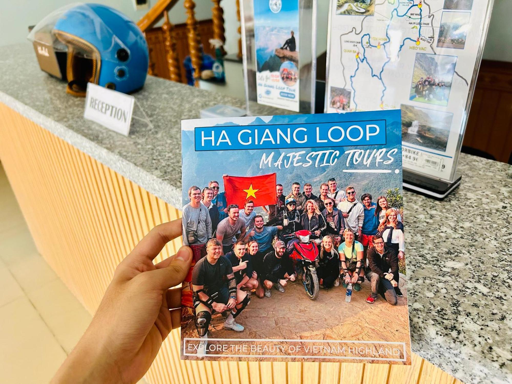 Majestic Hostel - Tour & Motorbike Rental Ha Giang Esterno foto
